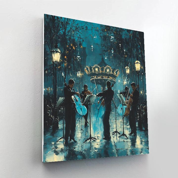 Phantom Promenade Orchestra paint by color