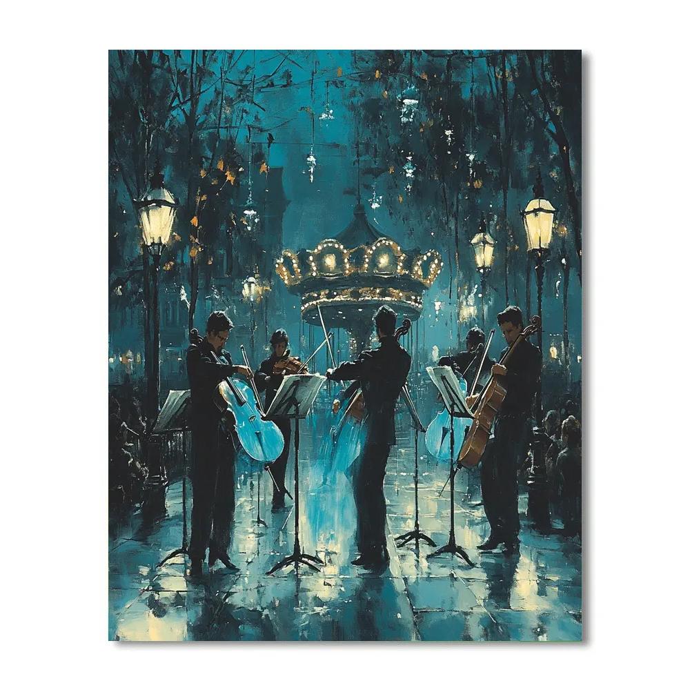 Phantom Promenade Orchestra paint by color