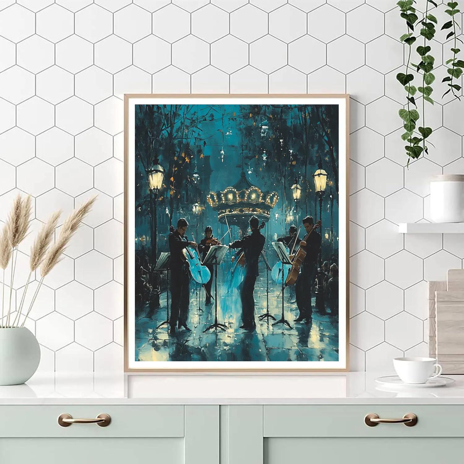 Phantom Promenade Orchestra paint by color