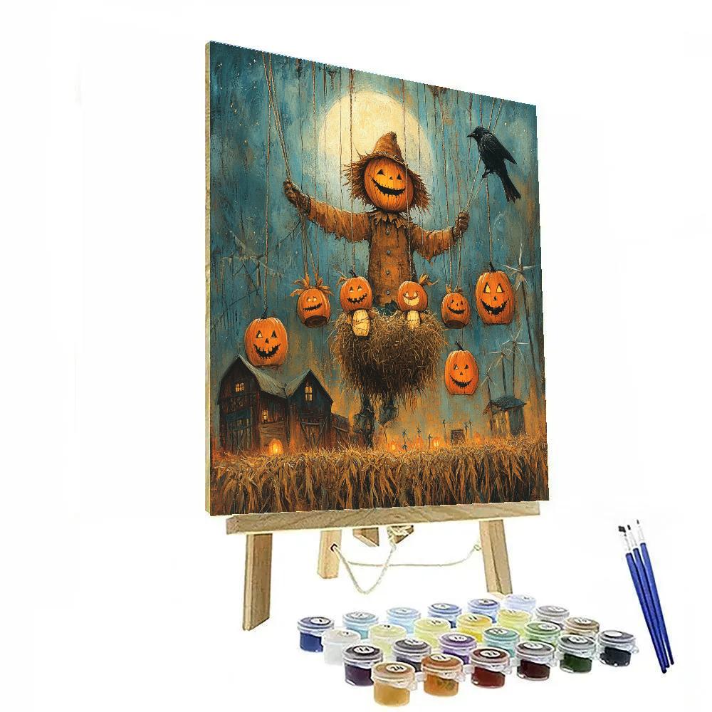 Marionette Harvest Puppeteer painting number kit