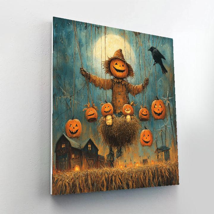 Marionette Harvest Puppeteer painting number kit