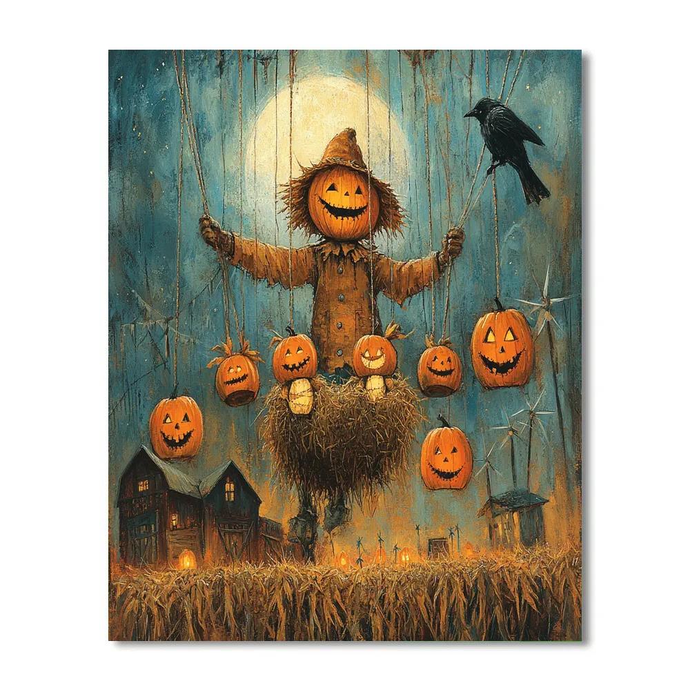 Marionette Harvest Puppeteer painting number kit