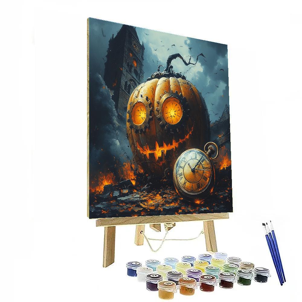 Clockwork Jack Timekeeper Paint by numbers kits