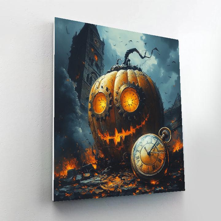 Clockwork Jack Timekeeper Paint by numbers kits