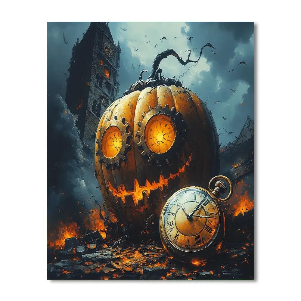 Clockwork Jack Timekeeper Paint by numbers kits