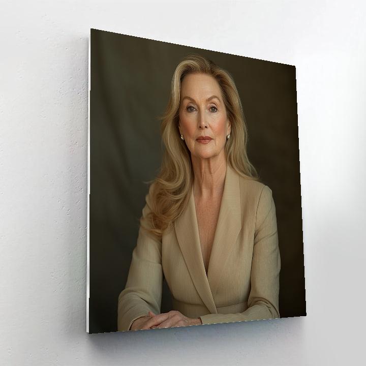 Meryl Streep: The Chameleons Craft Of A Thousand Faces DIY paint by numbers