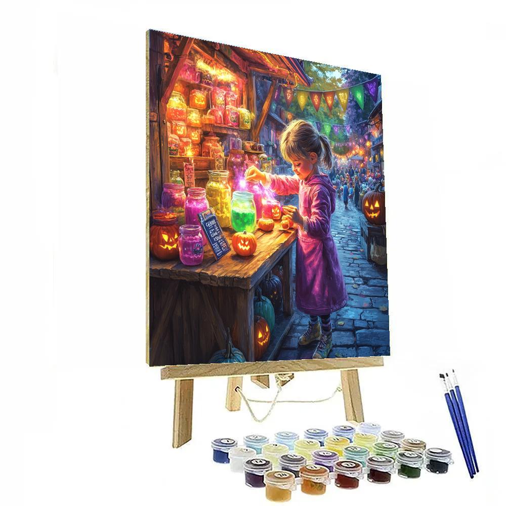 Laneway Candy Alchemist Number painting