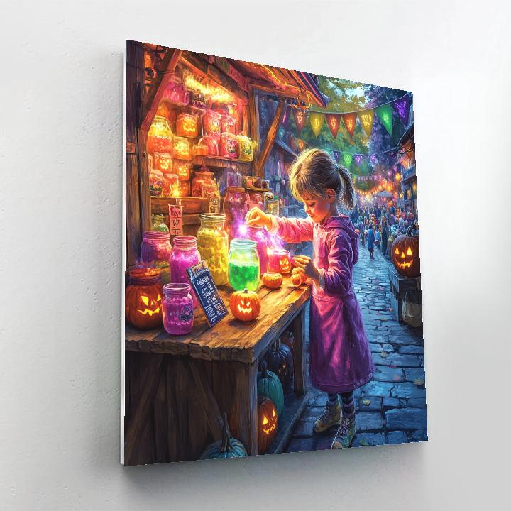 Laneway Candy Alchemist Number painting