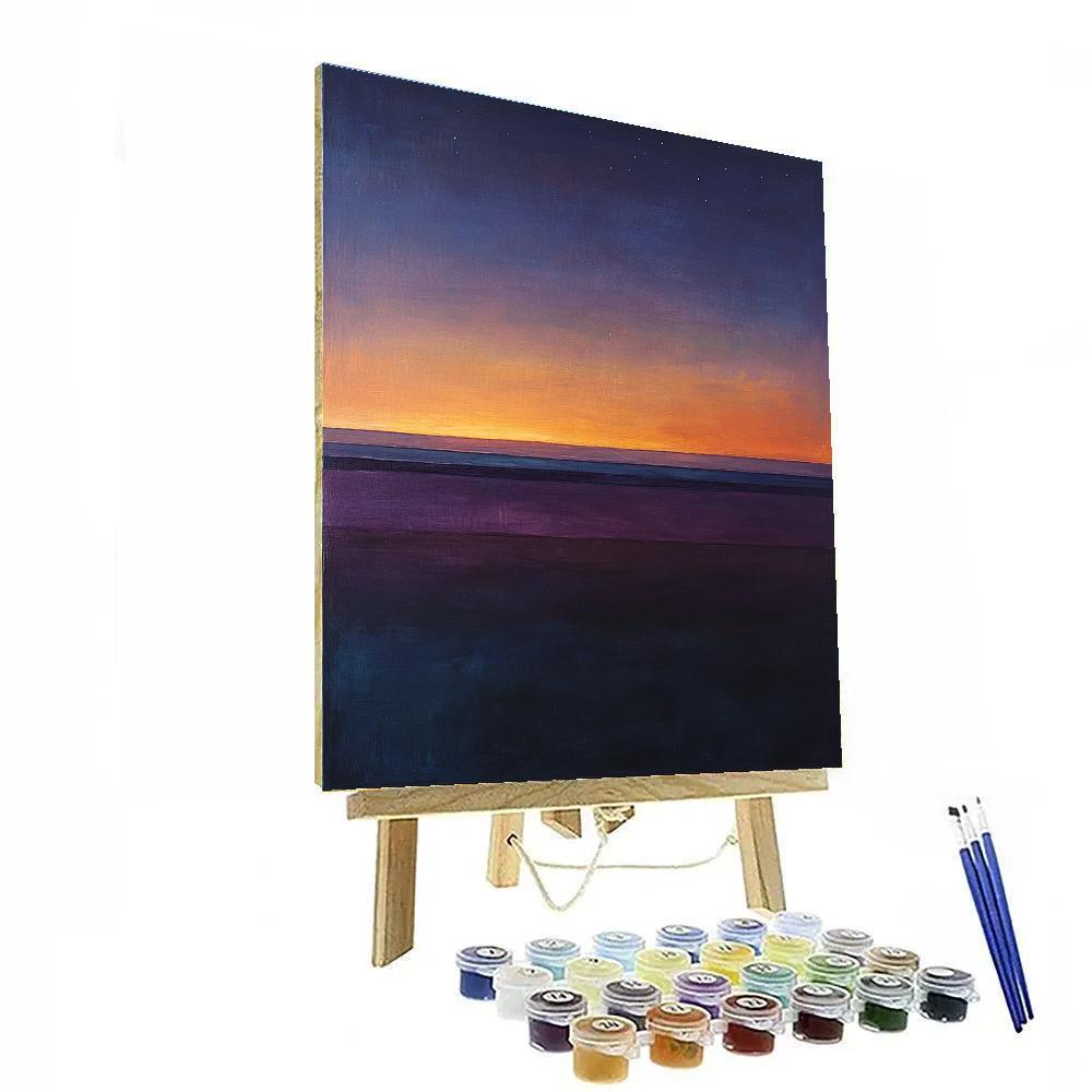 Rothko Inspired Night Sky Field Painting by numbers kit