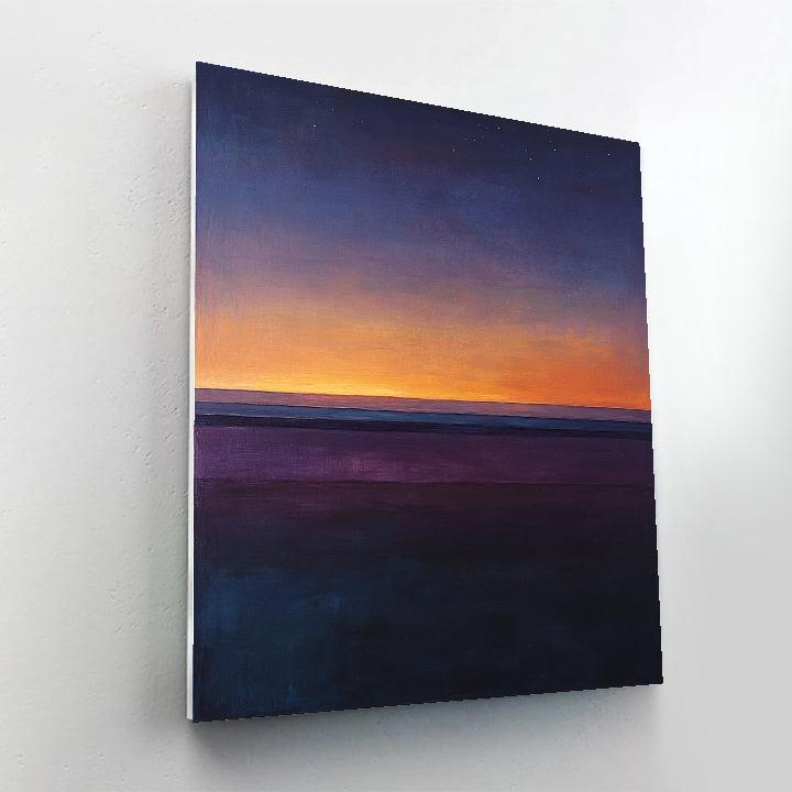 Rothko Inspired Night Sky Field Painting by numbers kit