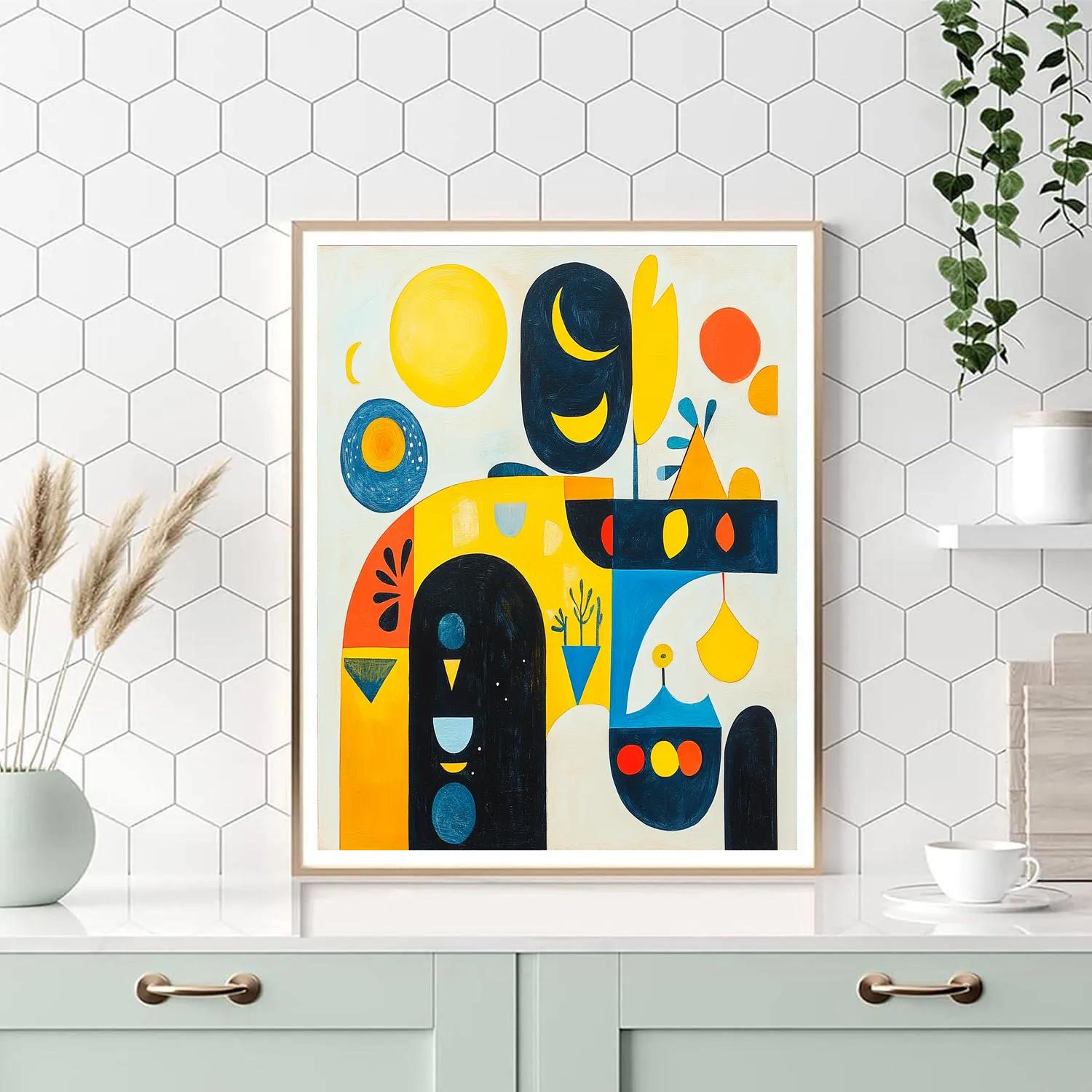 Miro Inspired Dream Circus DIY paint by numbers