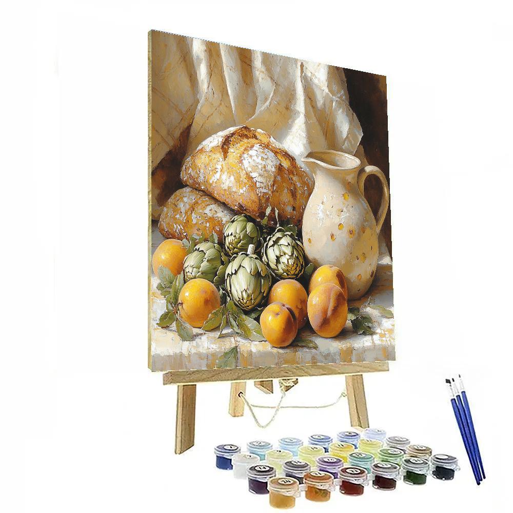 Diego Velázquez Inspired Market Harvest Study Numbered painting kits