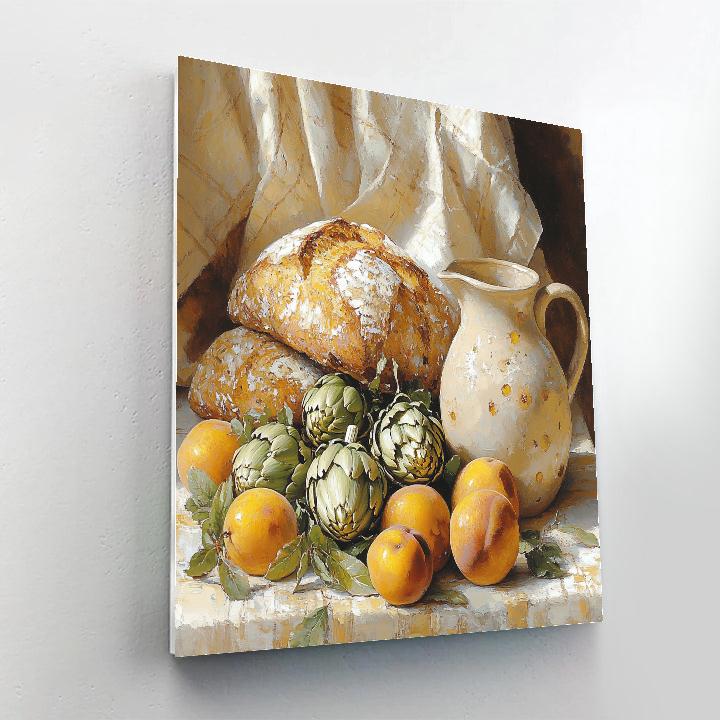 Diego Velázquez Inspired Market Harvest Study Numbered painting kits