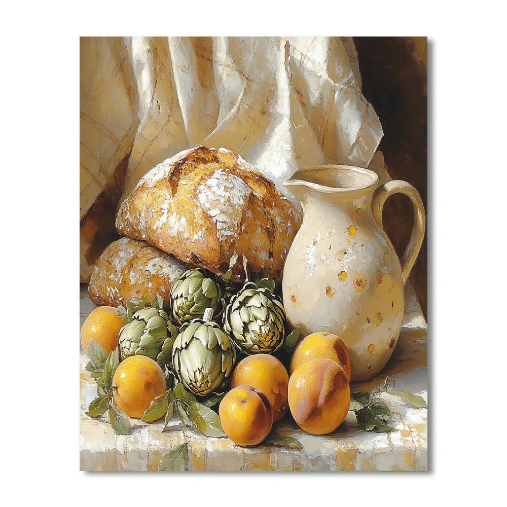 Diego Velázquez Inspired Market Harvest Study Numbered painting kits