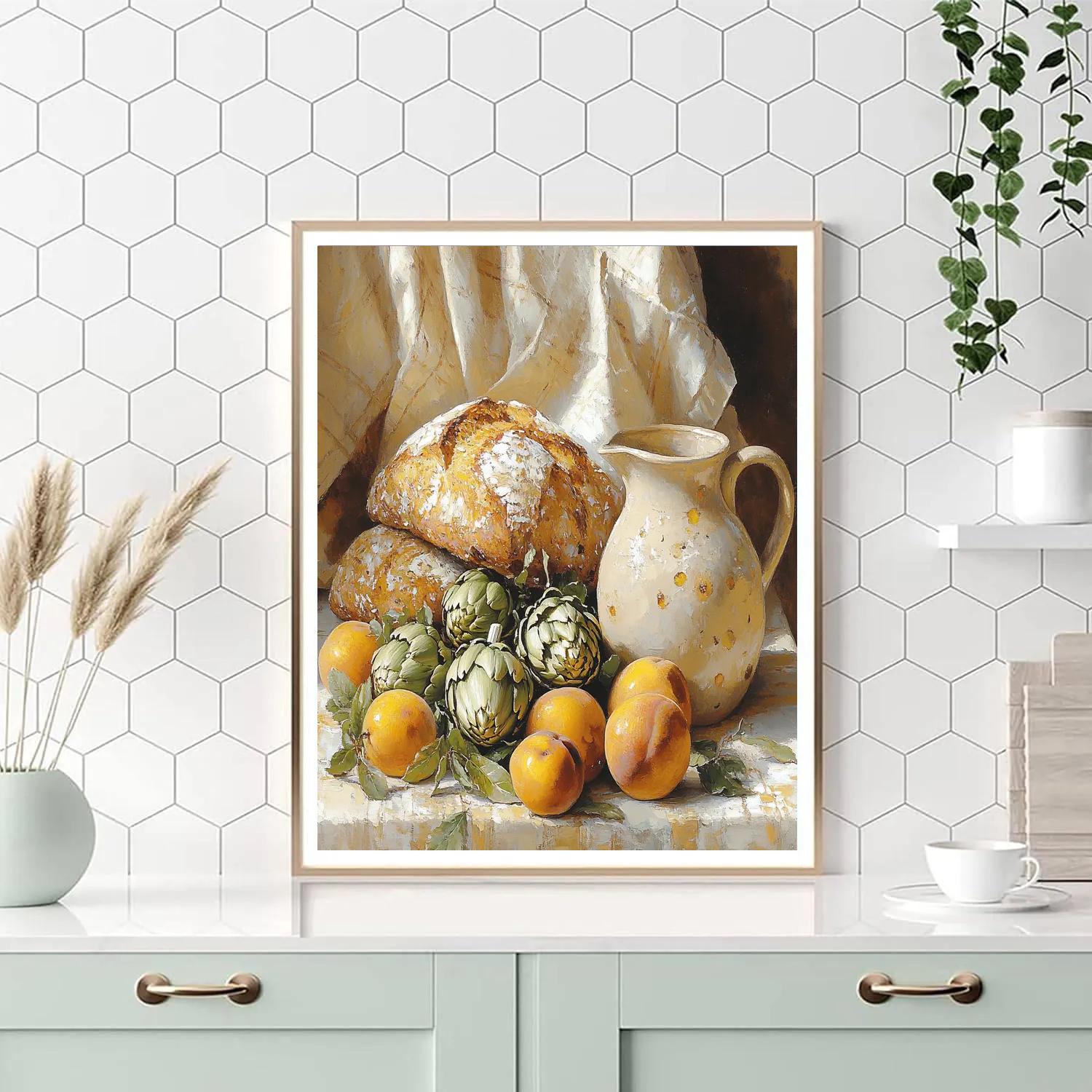 Diego Velázquez Inspired Market Harvest Study Numbered painting kits