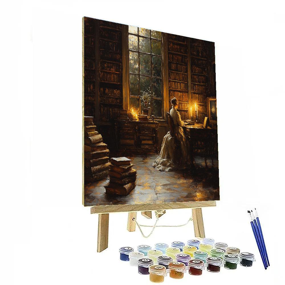 Rembrandt Inspired Old Study Paint by numbers kits