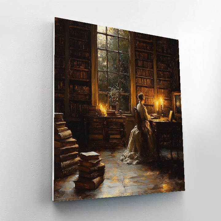 Rembrandt Inspired Old Study Paint by numbers kits