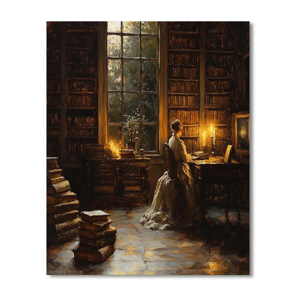 Rembrandt Inspired Old Study Paint by numbers kits
