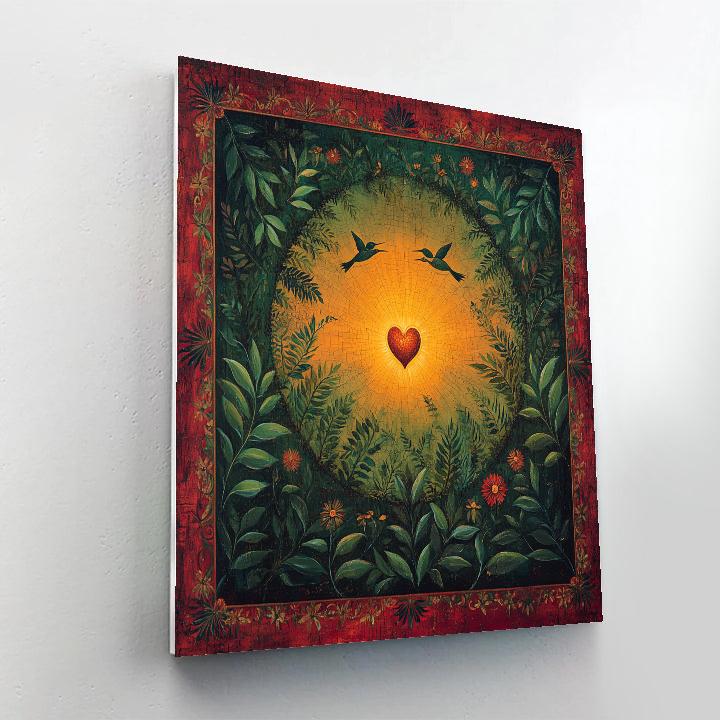 Frida Kahlo Inspired Soul Garden paint by numbers