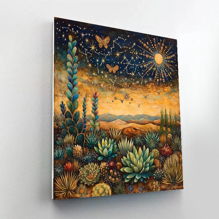 Frida Kahlo Inspired Desert Constellation Painting by numbers kit