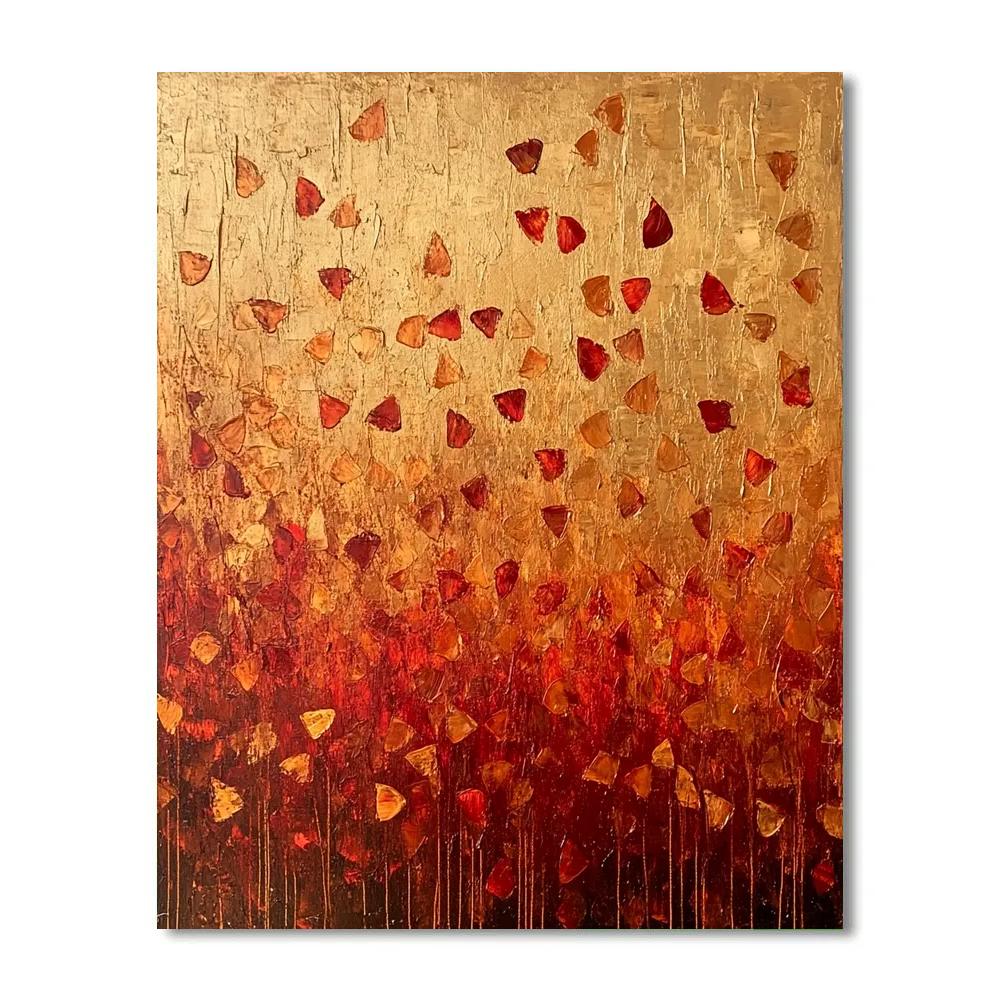 Jackson Pollock Inspired Autumn Energy Web Painting by numbers kit