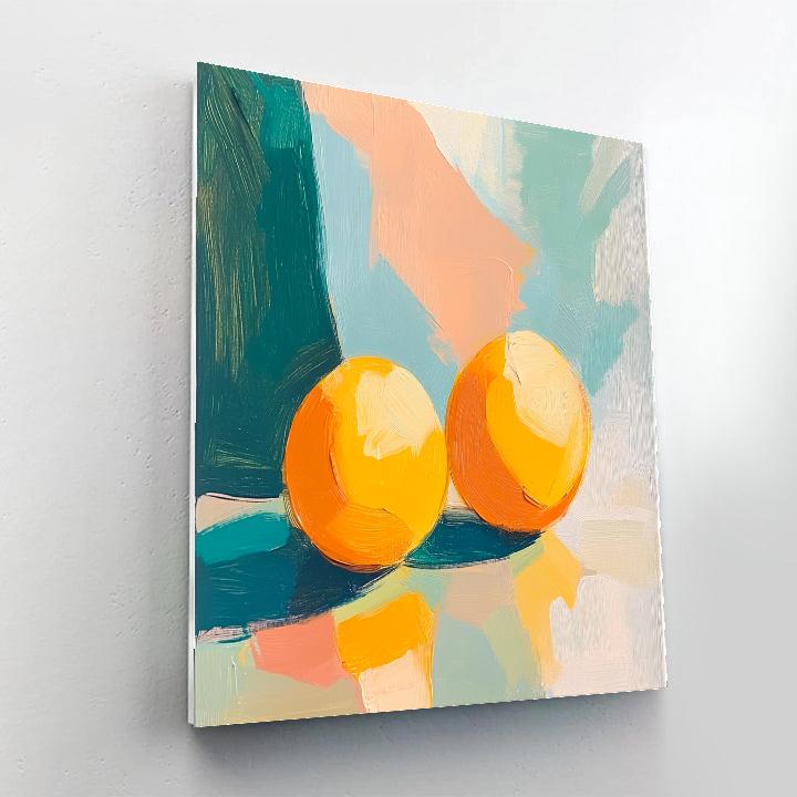 Paul Cézanne Inspired Citrus Study Abstract Paint by numbers kits