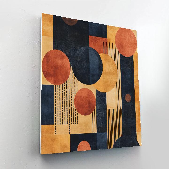 Paul Klee Inspired Clockwork Melody Paint by numbers art