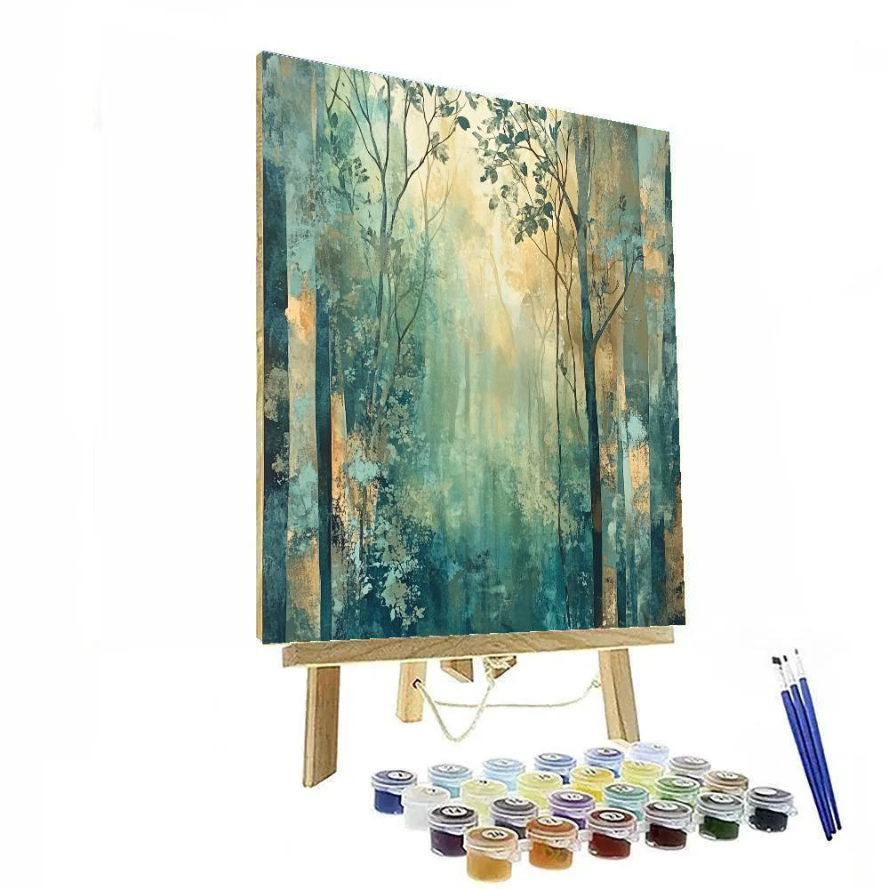 Max Ernst Inspired Enchanted Woodland Whispers Paint by numbers kits