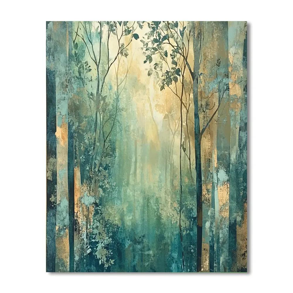Max Ernst Inspired Enchanted Woodland Whispers Paint by numbers kits