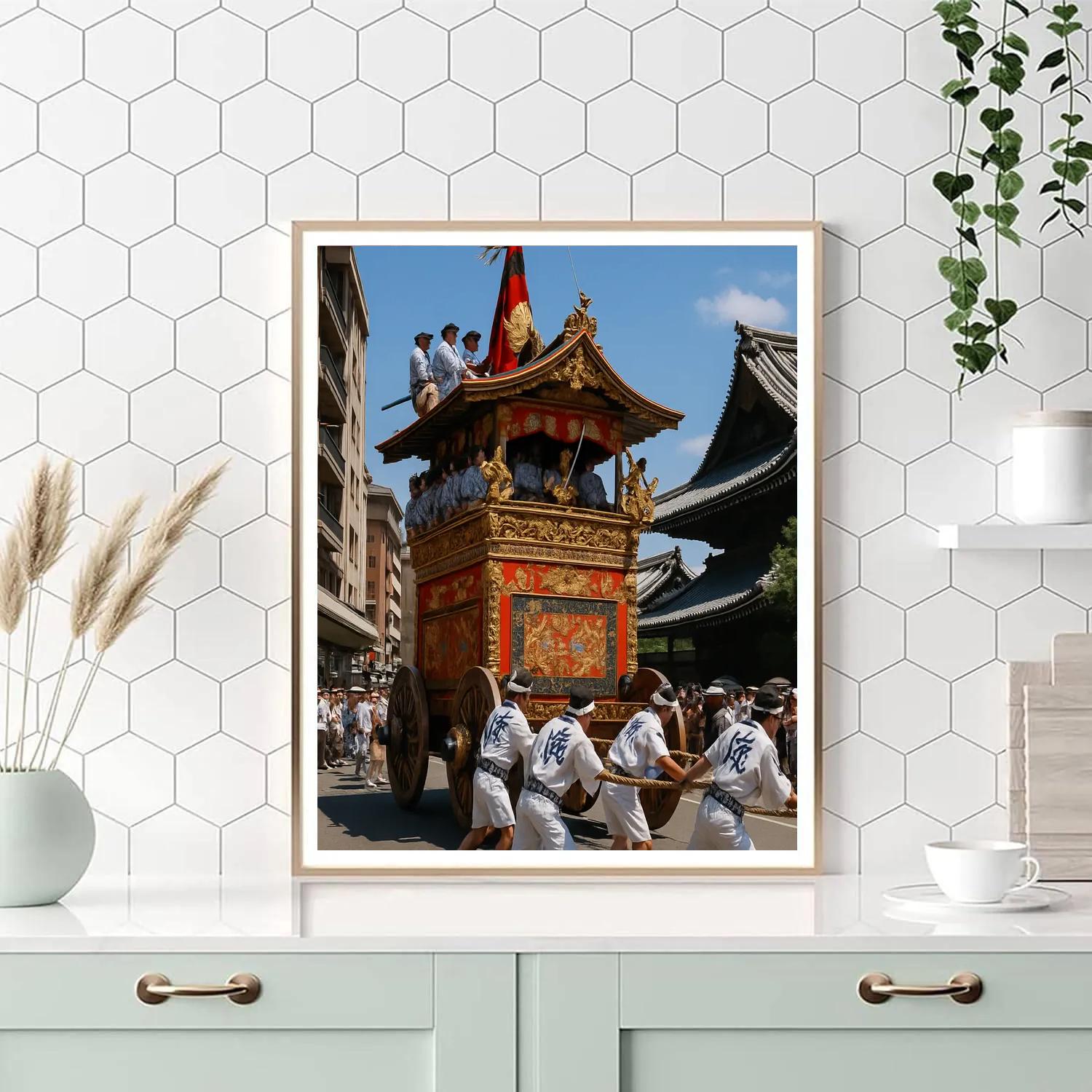 Gion Matsuri Festival Float Paint by numbers kits