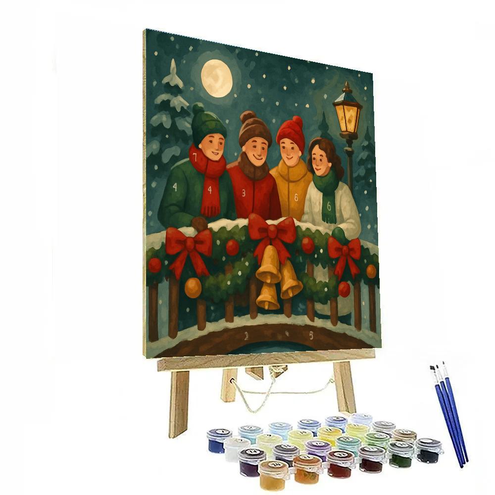 Bells At The Bridge Paint by numbers kits