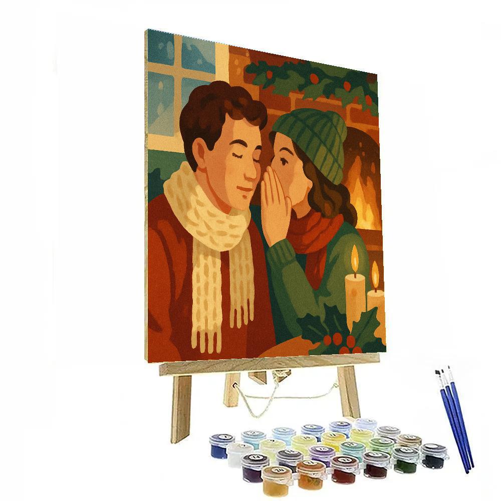 Whispers By The Hearth Paint by numbers art