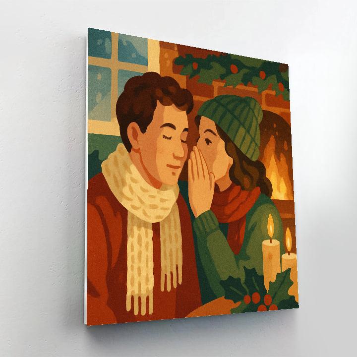 Whispers By The Hearth Paint by numbers art