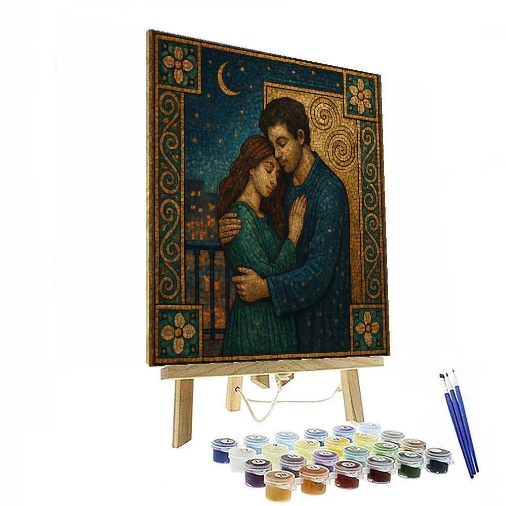 Gustav Gold Nocturne Painting by numbers kit