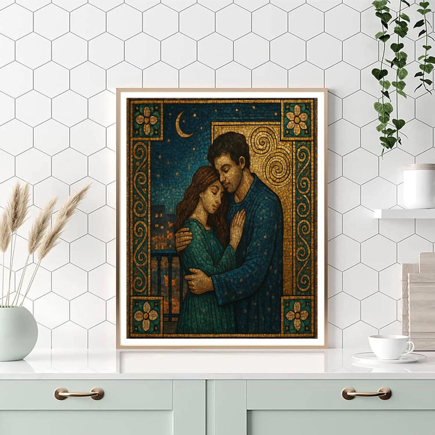 Gustav Gold Nocturne Painting by numbers kit