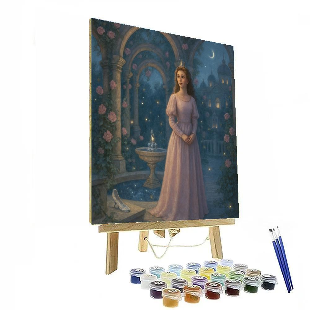 Princess Moonlit Garden paint by color