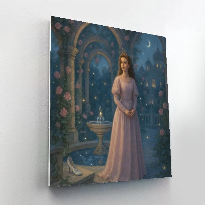 Princess Moonlit Garden paint by color