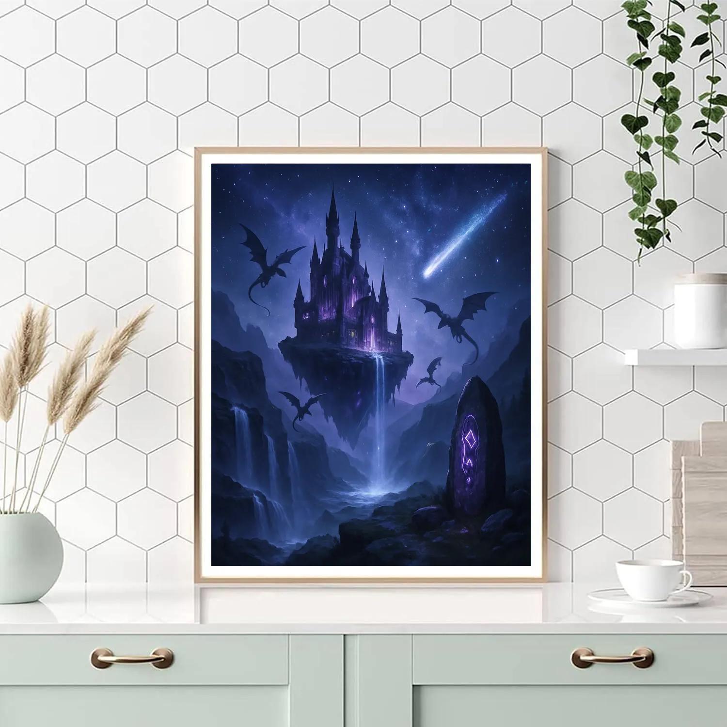 Fantasy Starborne Citadel paint by color