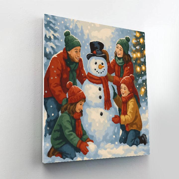 Winter Wonderland Gathering paint by color