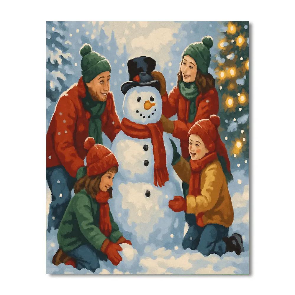 Winter Wonderland Gathering paint by color