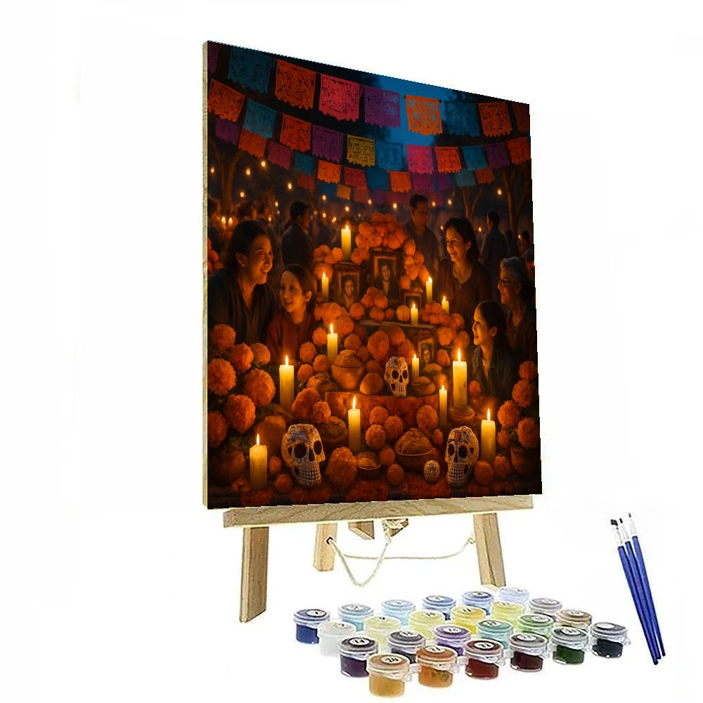 Day Of The Dead Celebration Painting by numbers kit