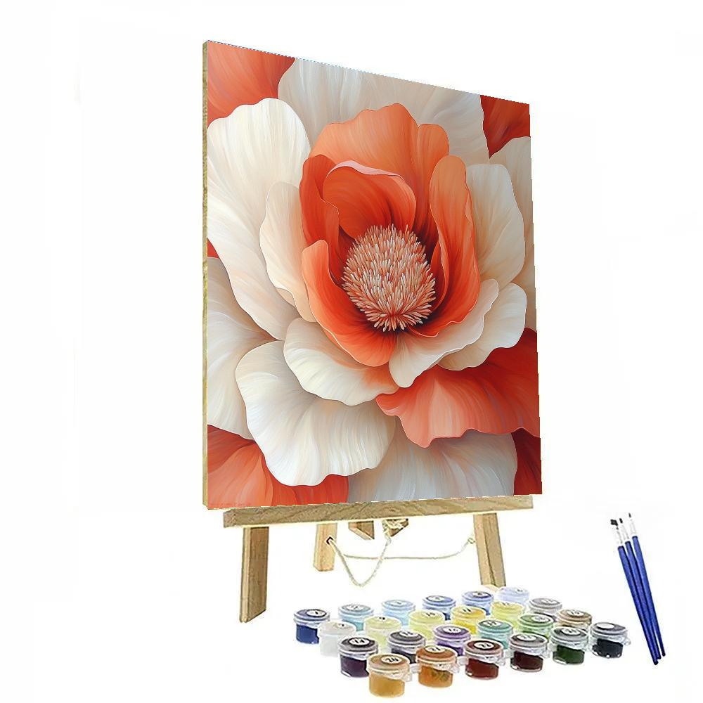 Georgia OKeeffe Inspired Desert Flowers painting number kit