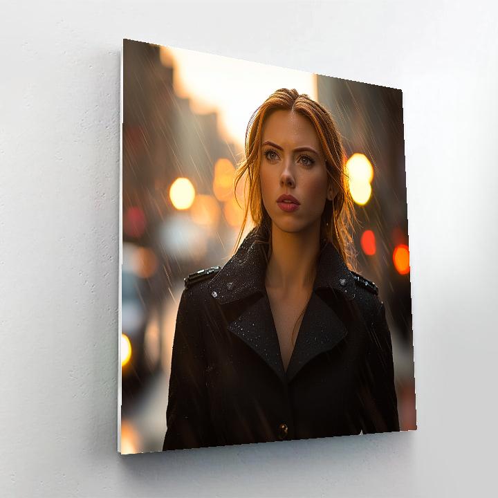 Scarlett Johansson: The Quiet Thread Of A Shadowed Avenger Paint by numbers kits