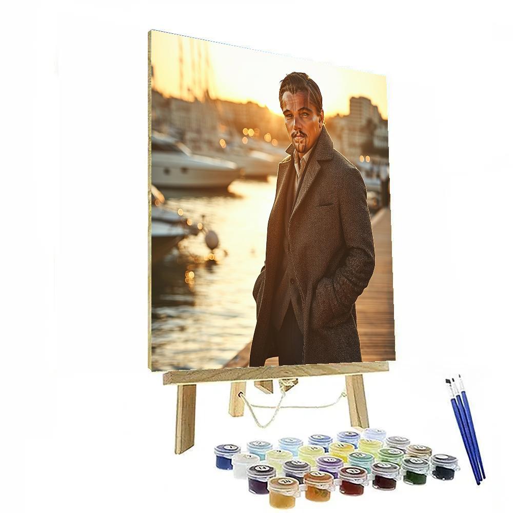 Leonardo DiCaprio: Oceanic Echoes And Boundless Ambition Paint by numbers art
