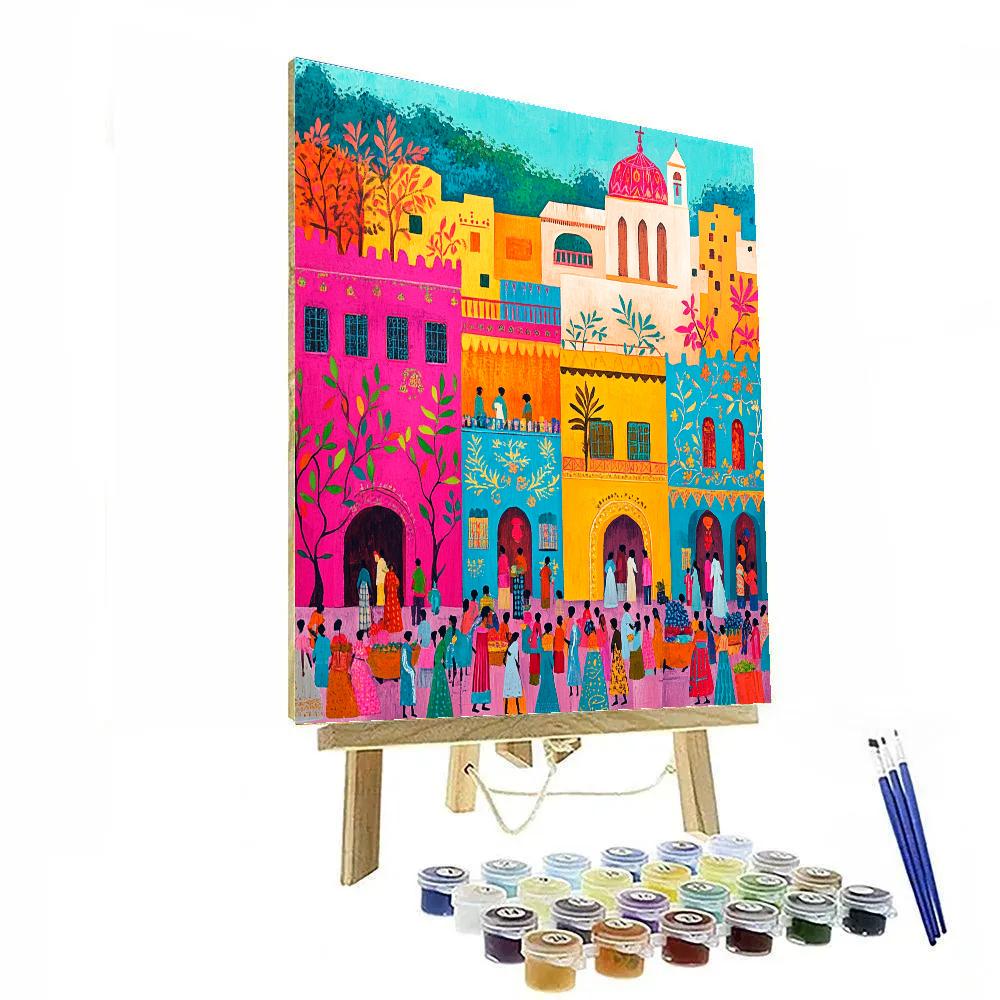 Henri Matisse Inspired Market Day Painting by numbers kit