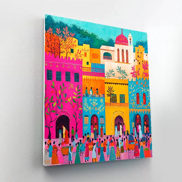 Henri Matisse Inspired Market Day Painting by numbers kit