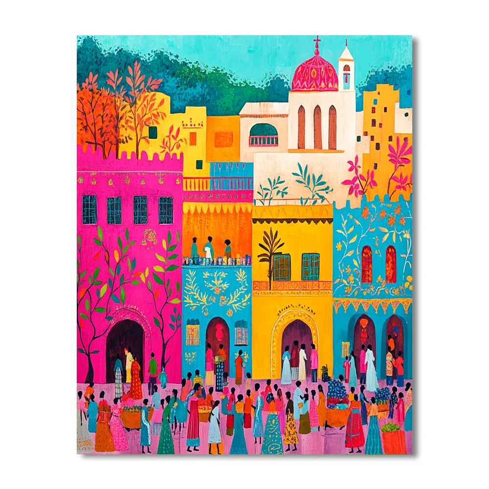 Henri Matisse Inspired Market Day Painting by numbers kit