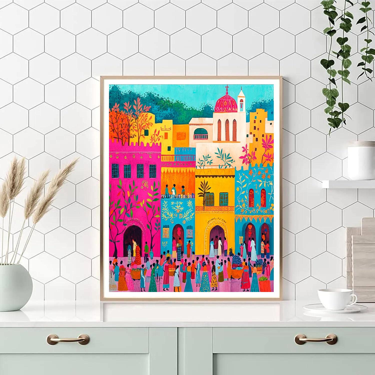 Henri Matisse Inspired Market Day Painting by numbers kit