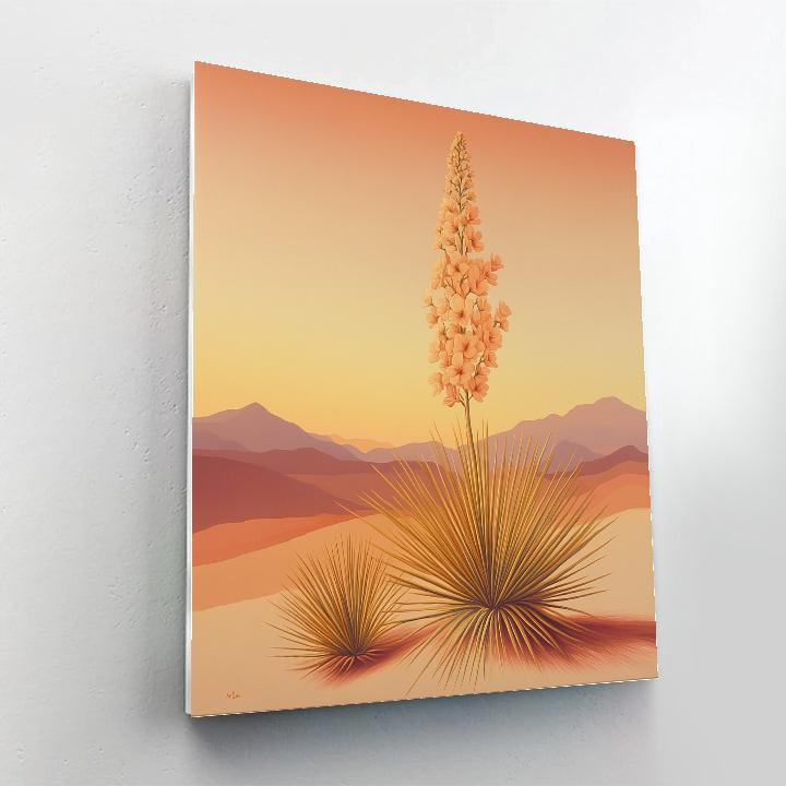 Georgia OKeeffe Inspired Desert Sunrise Paint by numbers art