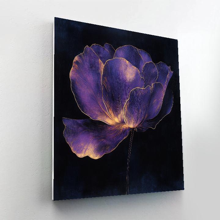Caravaggio Inspired Nebula Petal painting number kit